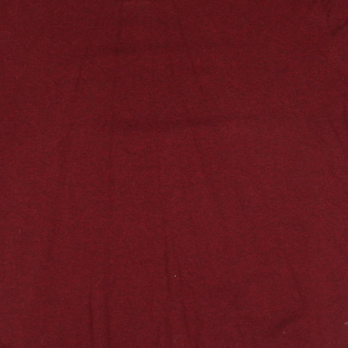 Easy Mens Blue Round Neck Cotton Pullover Jumper Size 2XL Short Sleeve