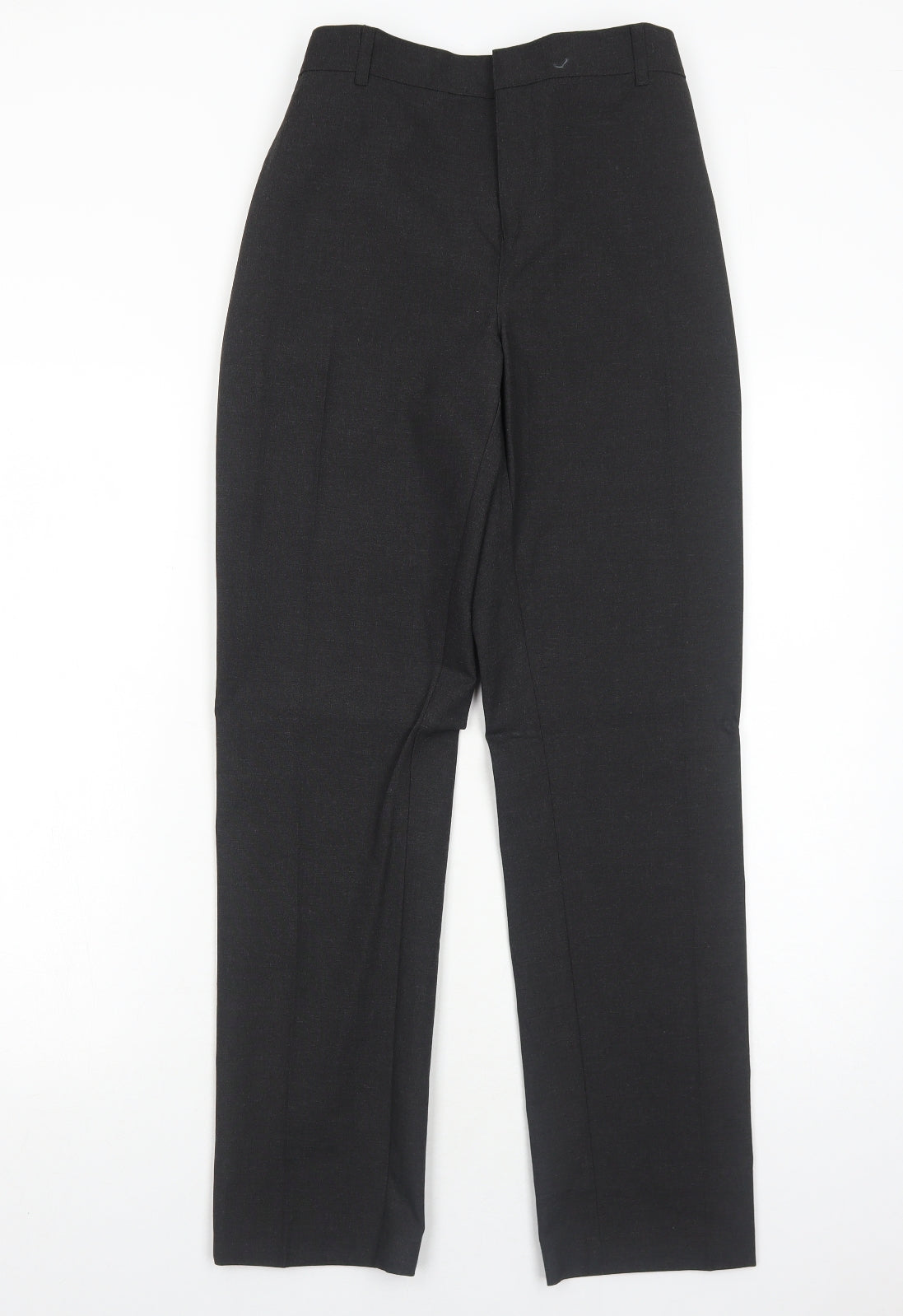 Marks and Spencer Boys Grey Viscose Cargo Trousers Size 15-16 Years Regular Zip