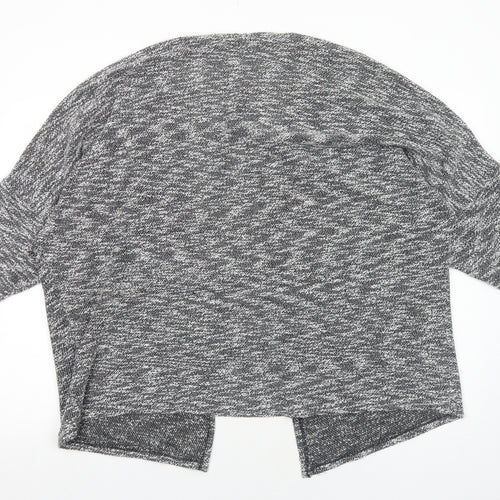 Atmosphere Womens Grey V-Neck Cotton Cardigan Jumper Size M
