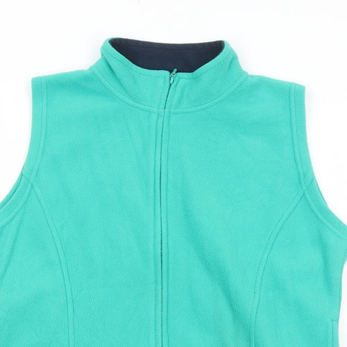 EWM Womens Green Gilet Jacket Size M Zip