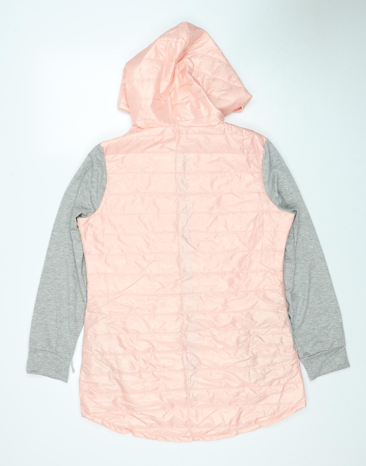Overmal Womens Pink Rain Coat Coat Size XL Zip