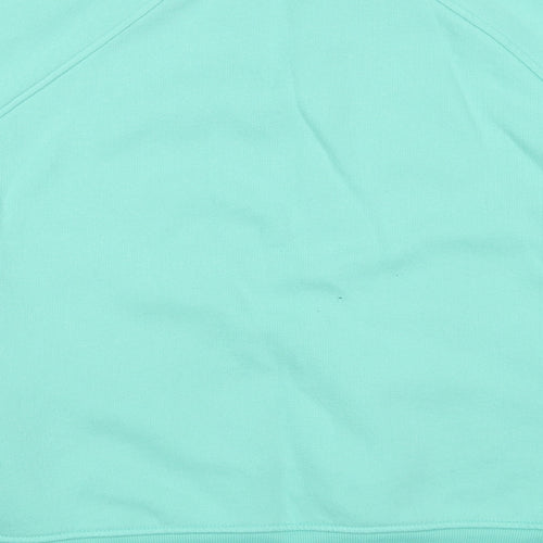 Marks and Spencer Womens Blue Polyester Pullover Sweatshirt Size 14 Pullover
