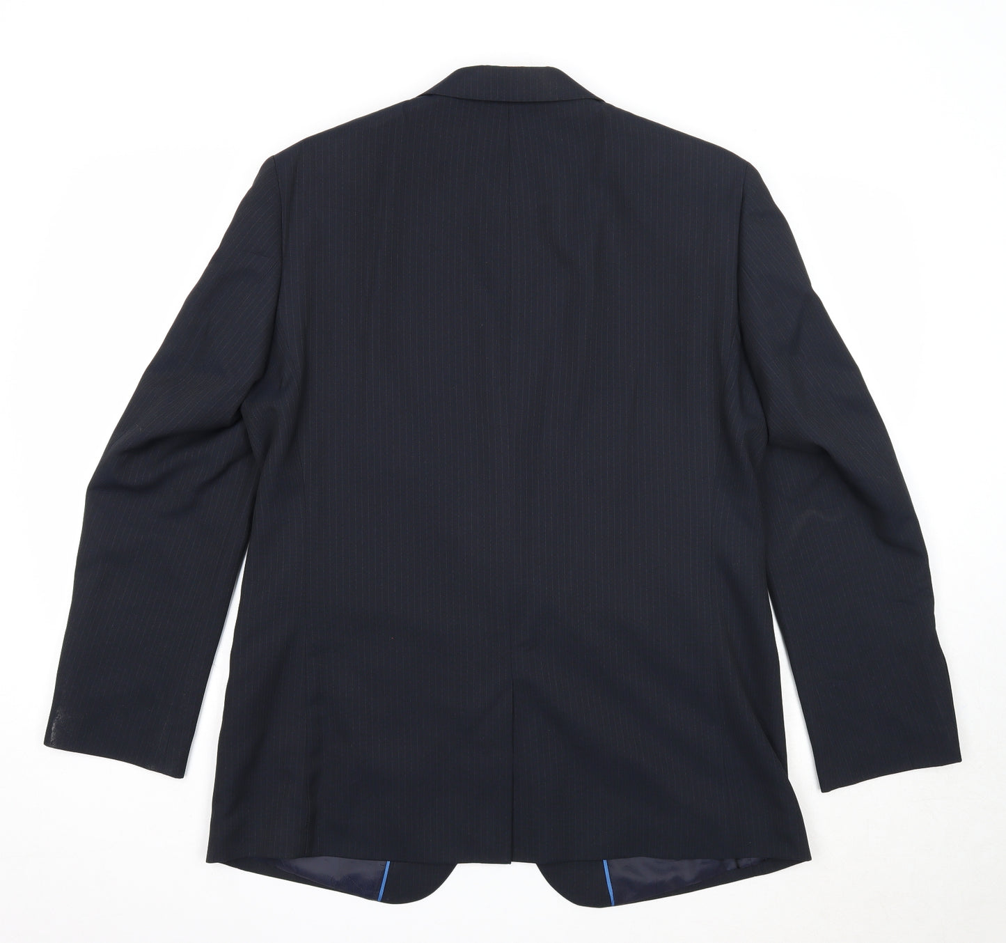 Taylor & Wright Mens Blue Polyester Jacket Suit Jacket Size 42 Regular
