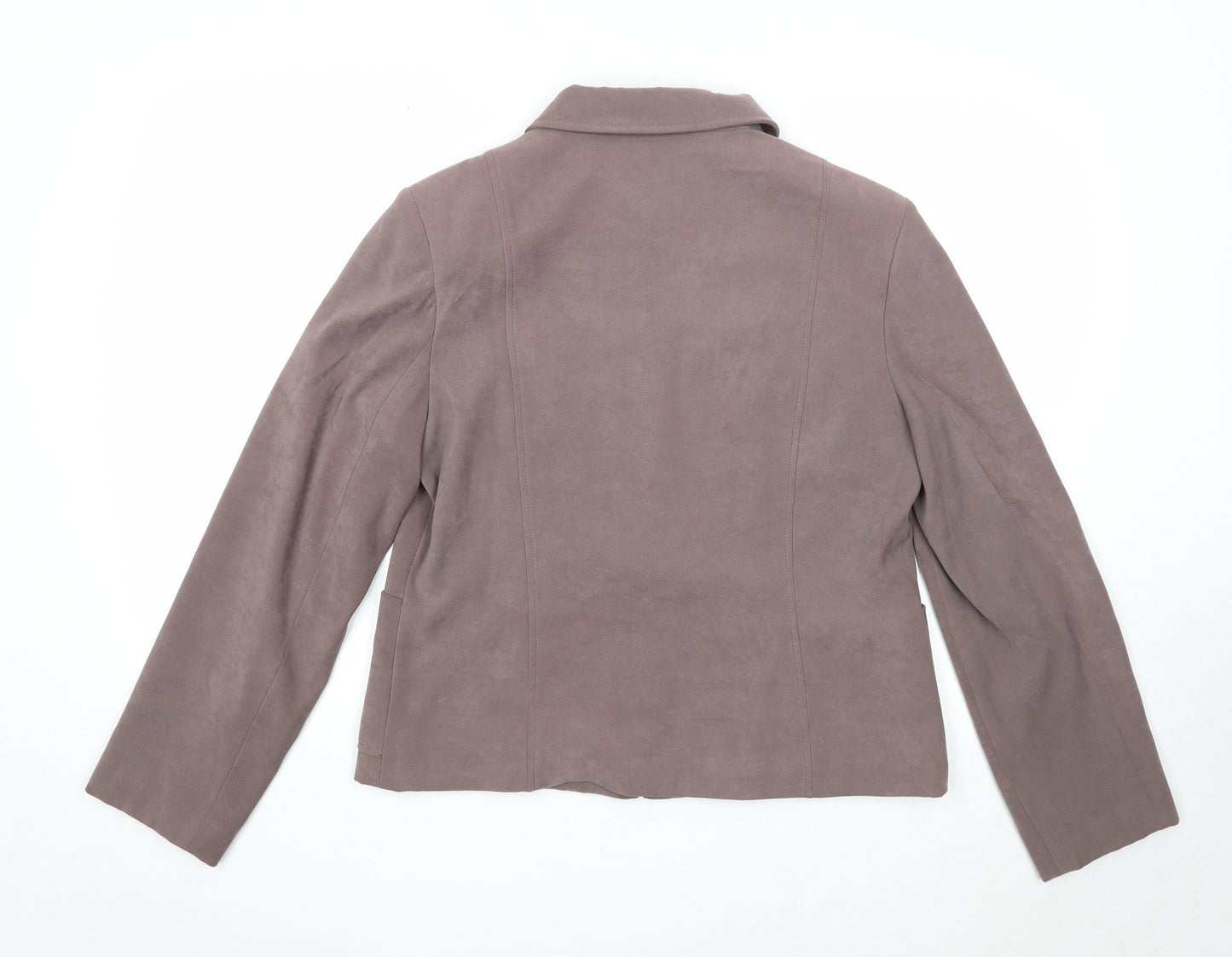 Atmosphere Womens Brown Jacket Size 16 Zip