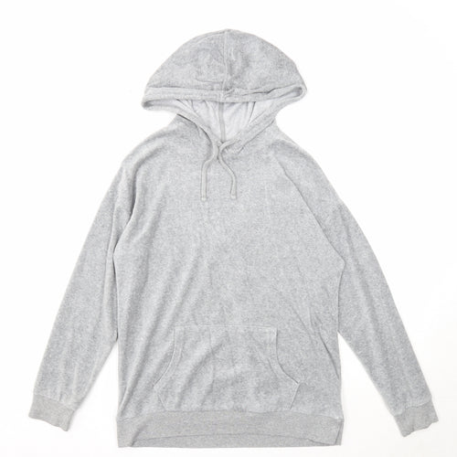 Papaya Womens Green Cotton Pullover Hoodie Size S Pullover