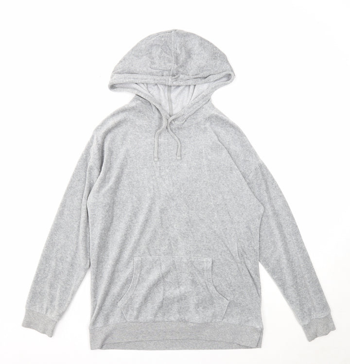 Papaya Womens Green Cotton Pullover Hoodie Size S Pullover