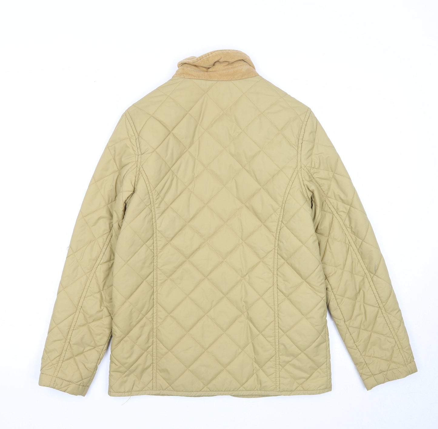 Indigo Girls Yellow Quilted Jacket Size 11-12 Years Snap