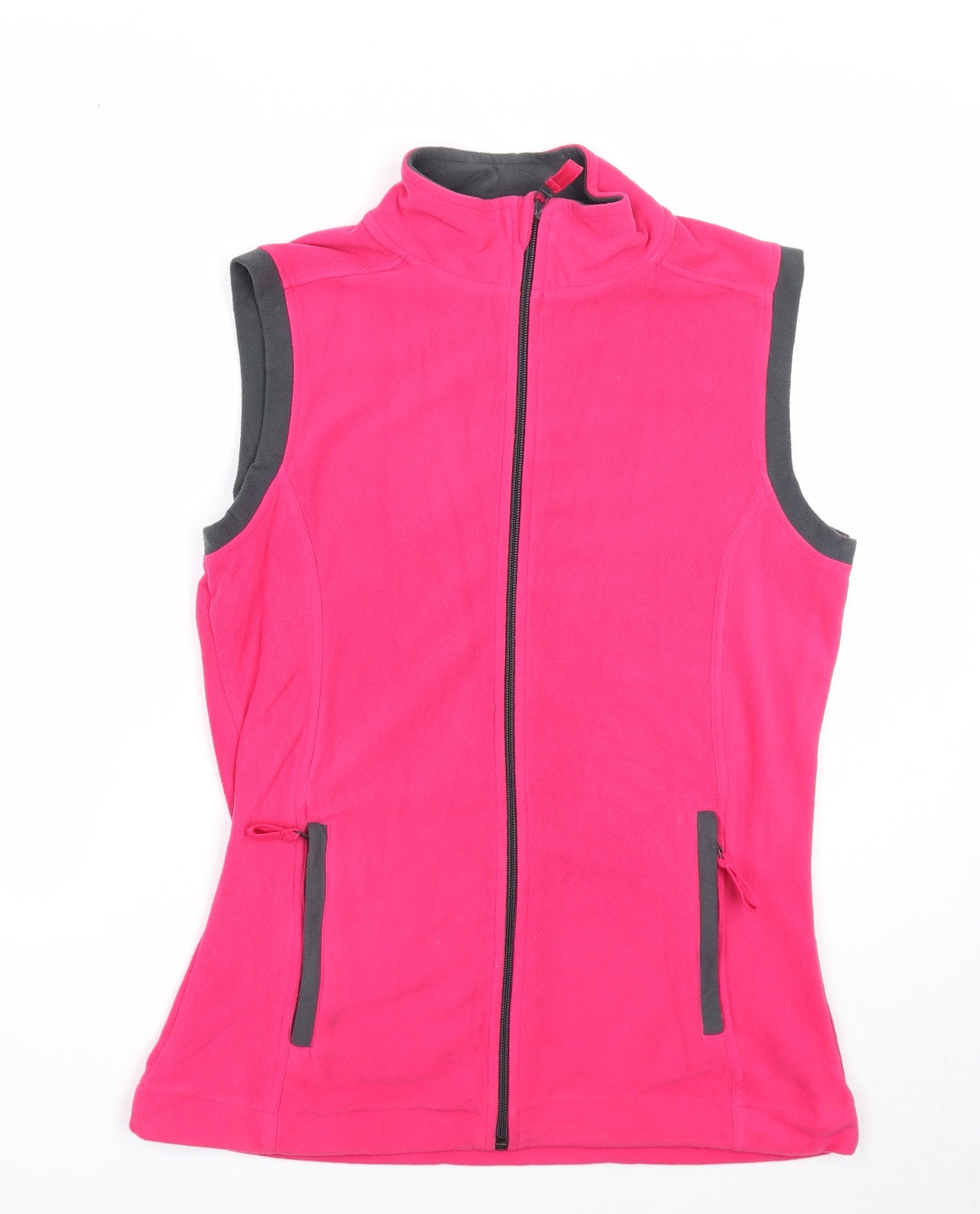 Crane Womens Pink Gilet Jacket Size 8 Zip
