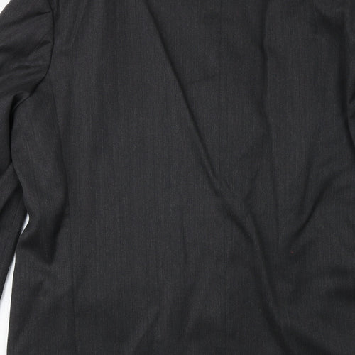 Horne Brothers Mens Grey Polyester Jacket Suit Jacket Size 44 Regular