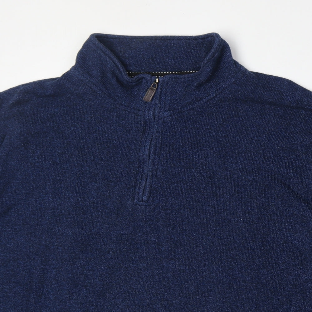 Preworn Womens Blue Cotton Pullover Sweatshirt Size 2XL