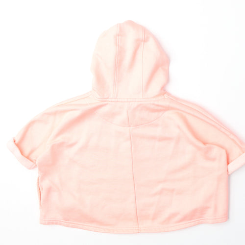 F&F Girls Pink Polyester Pullover Hoodie Size 3-4 Years Pullover