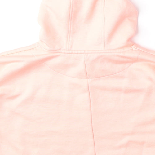 F&F Girls Pink Polyester Pullover Hoodie Size 3-4 Years Pullover
