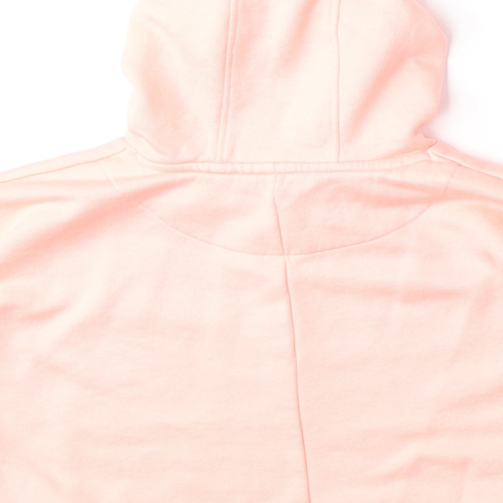 F&F Girls Pink Polyester Pullover Hoodie Size 3-4 Years Pullover