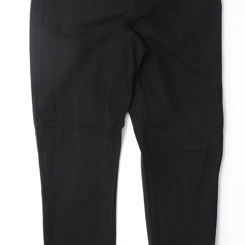 Denim & Co. Womens Black Cotton Jegging Jeans Size 12 Regular