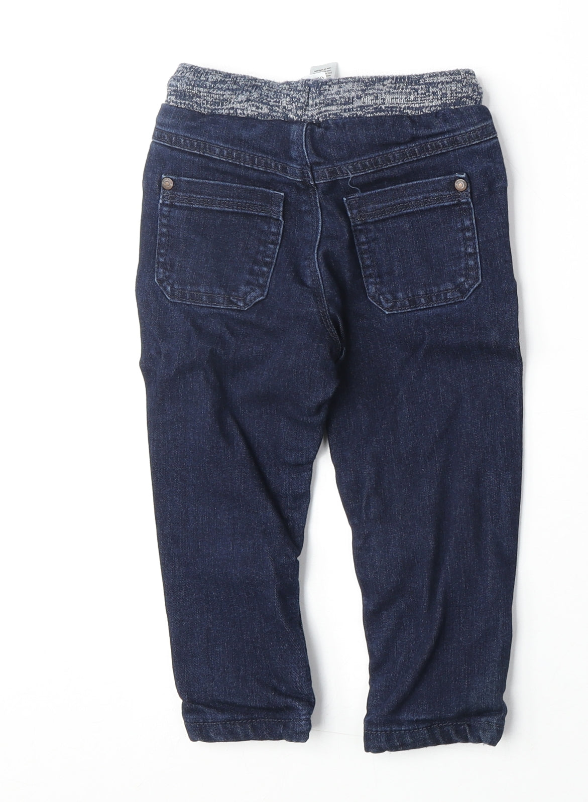 George Blue Cotton Jogger Jeans Size 18-24 Months Pullover