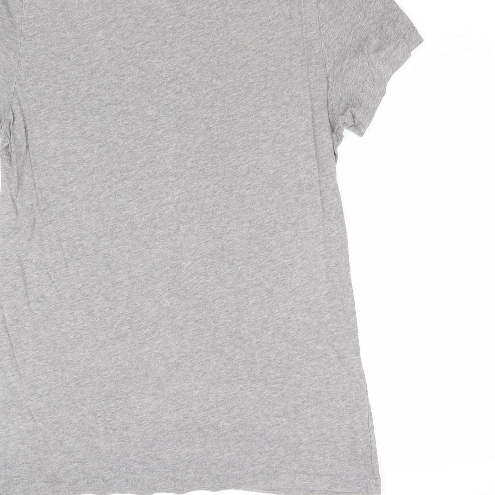Jack Wills Mens Grey Cotton T-Shirt Size XS Round Neck