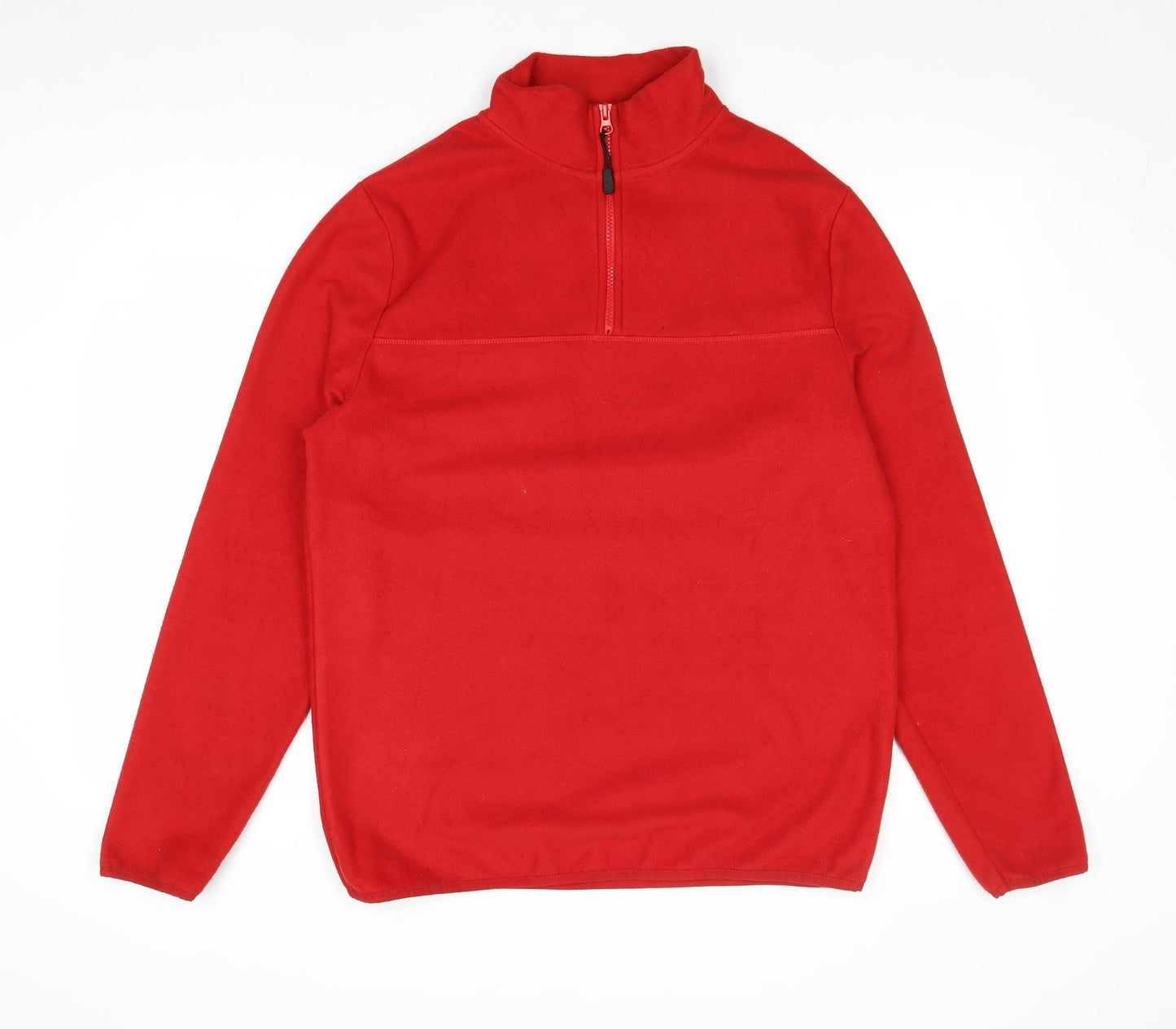 ASOS Mens Red Polyester Pullover Sweatshirt Size M