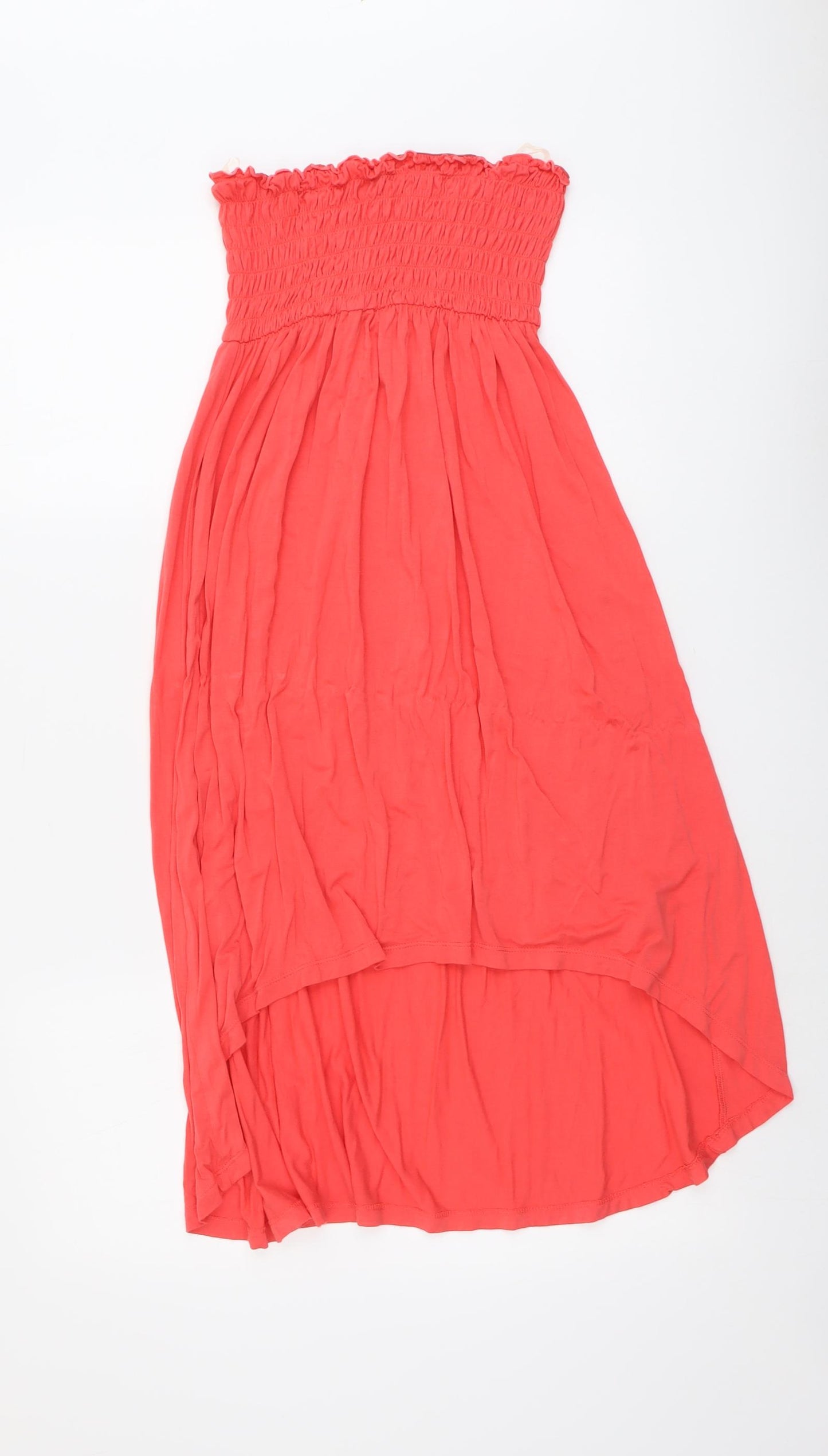 New Look Womens Pink Viscose A-Line Size 12 Off the Shoulder Pullover