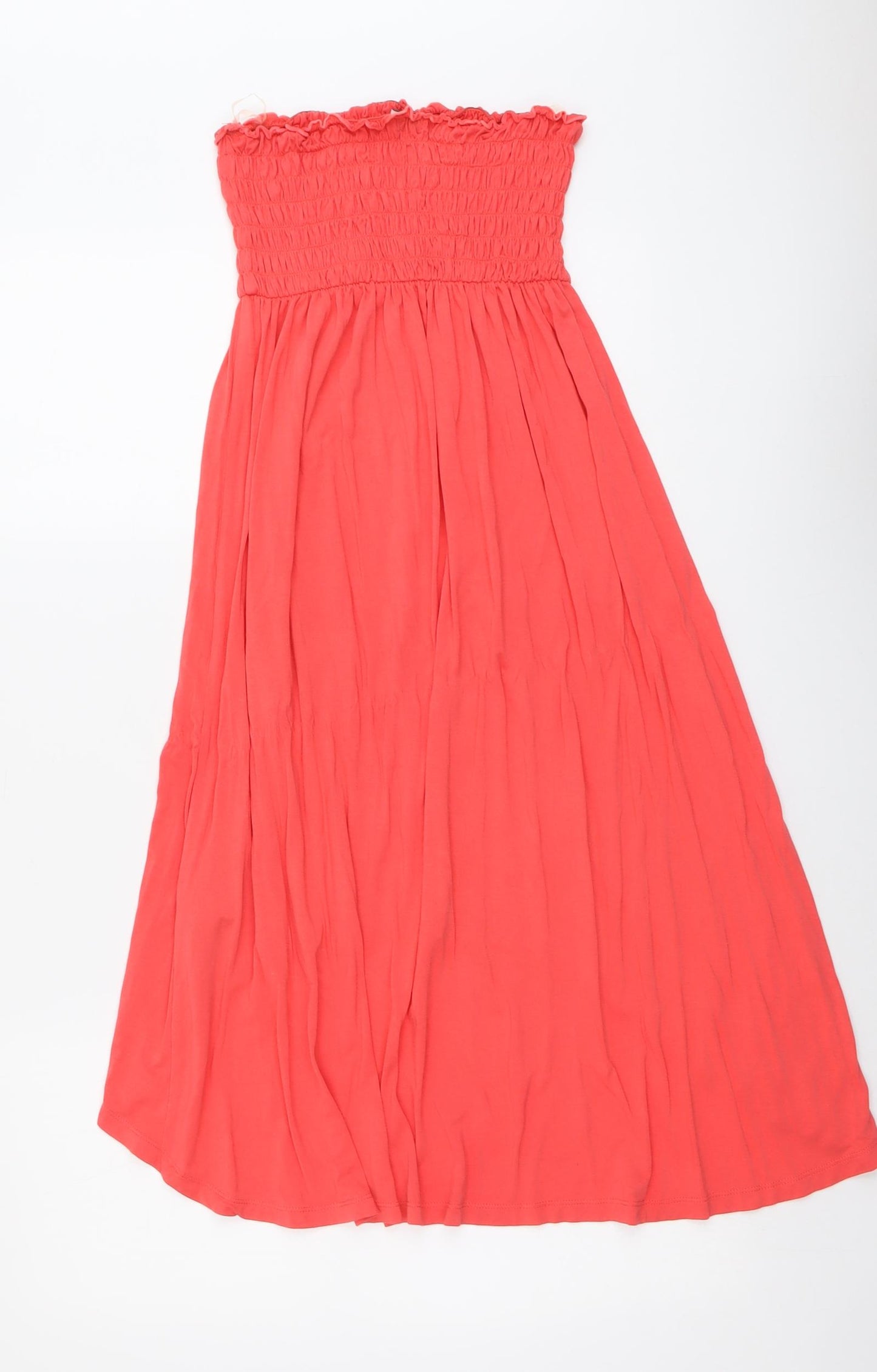 New Look Womens Pink Viscose A-Line Size 12 Off the Shoulder Pullover