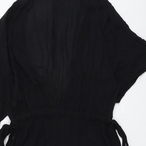ASOS Womens Black Viscose Cover Up Size 6