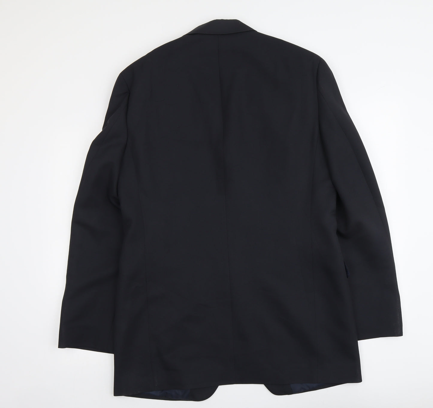 Marks and Spencer Mens Blue Polyester Jacket Suit Jacket Size M Regular