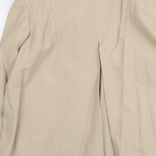 Dorothy Perkins Womens Beige Jacket Size 12 Button