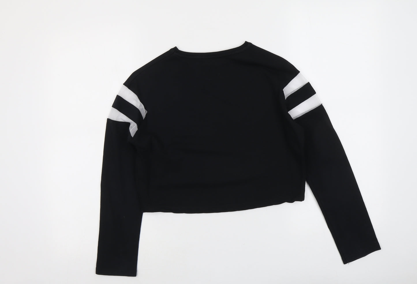 Candy Couture Girls Black Cotton Pullover Sweatshirt Size 11 Years Pullover - Girls Road Trip West Coast