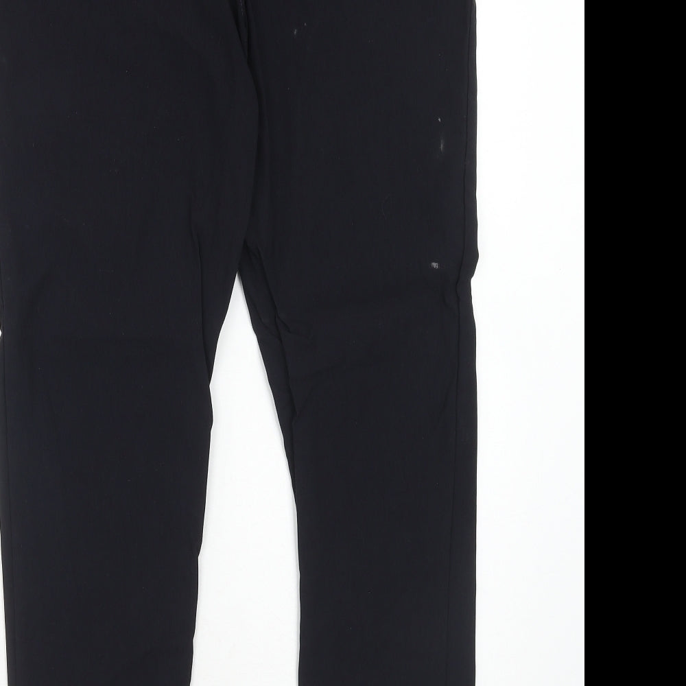 Preworn Womens Blue Polyester Jegging Jeans Size 14 Regular Zip