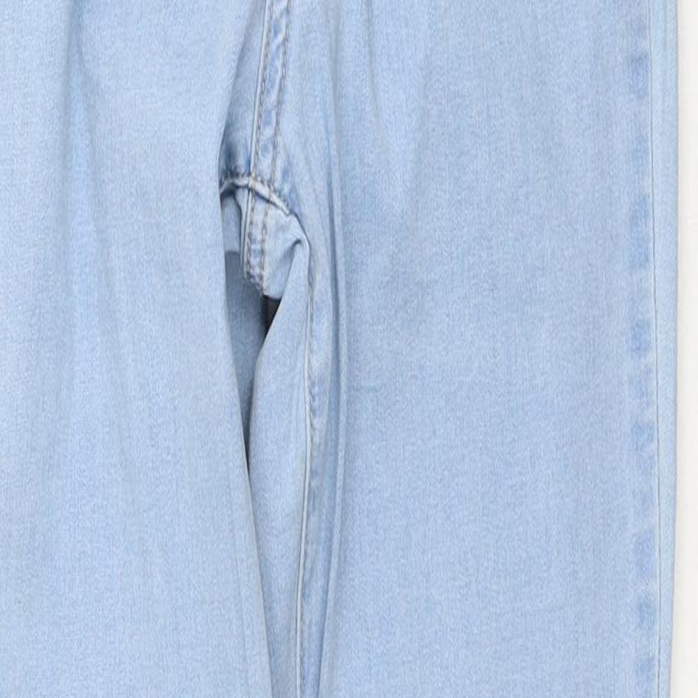 PacSun Womens Blue Cotton Straight Jeans Size 25 in Regular Zip