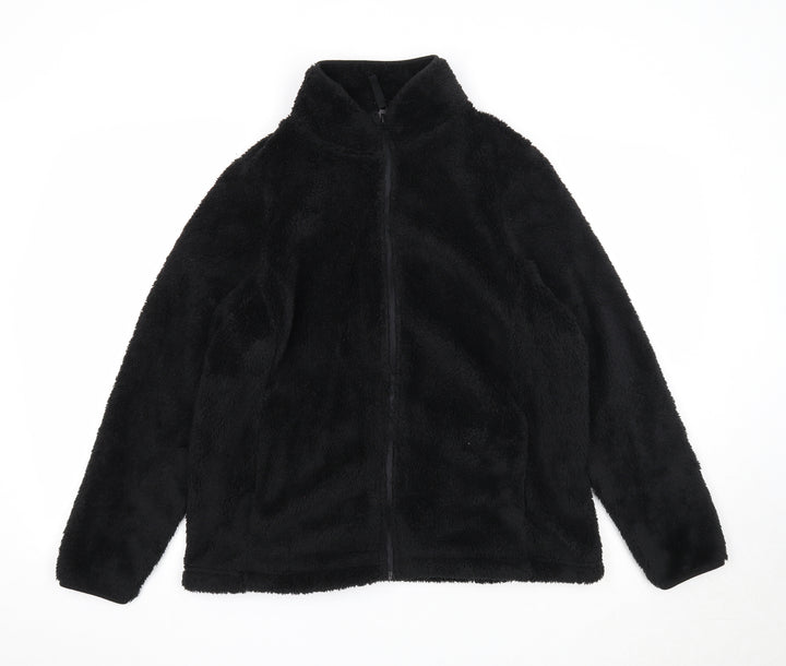 Dunnes Stores Womens Black Jacket Size L Zip