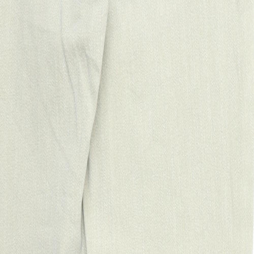 EDC Womens Green Cotton Straight Jeans Size 34 in Regular Zip