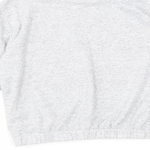 I love girls wear Girls Grey Polyester Pullover Sweatshirt Size 11 Years Pullover - Love