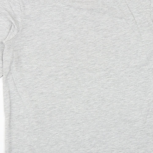 Matalan Boys Grey Cotton Basic T-Shirt Size 11 Years Round Neck Pullover - T-Rex