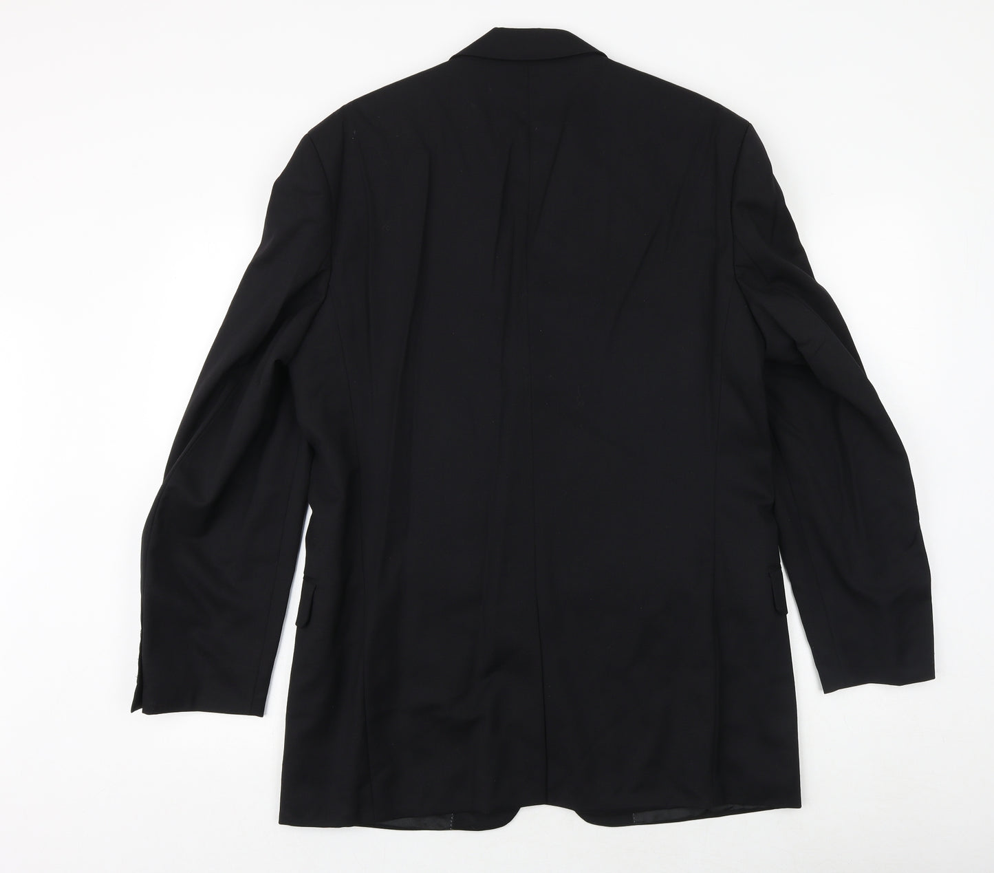 NEXT Mens Black Wool Jacket Suit Jacket Size 40 Regular