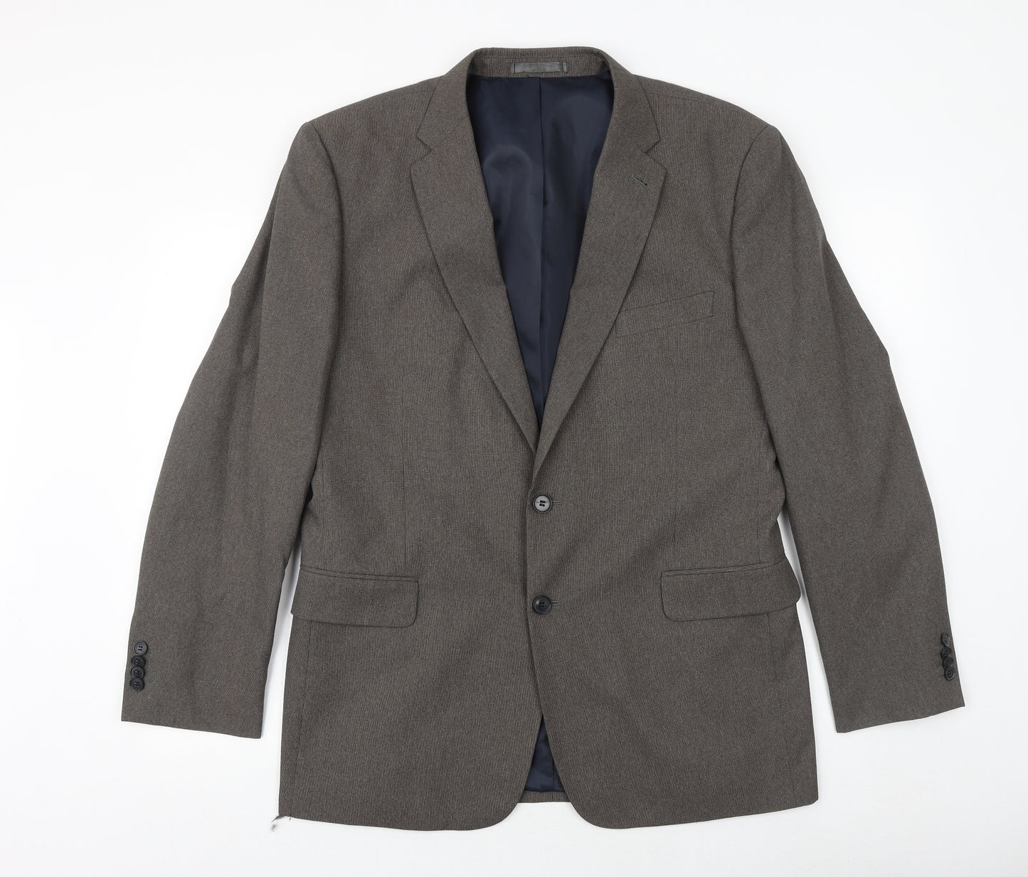Taylor & Wright Mens Brown Polyester Jacket Suit Jacket Size 42 Regular
