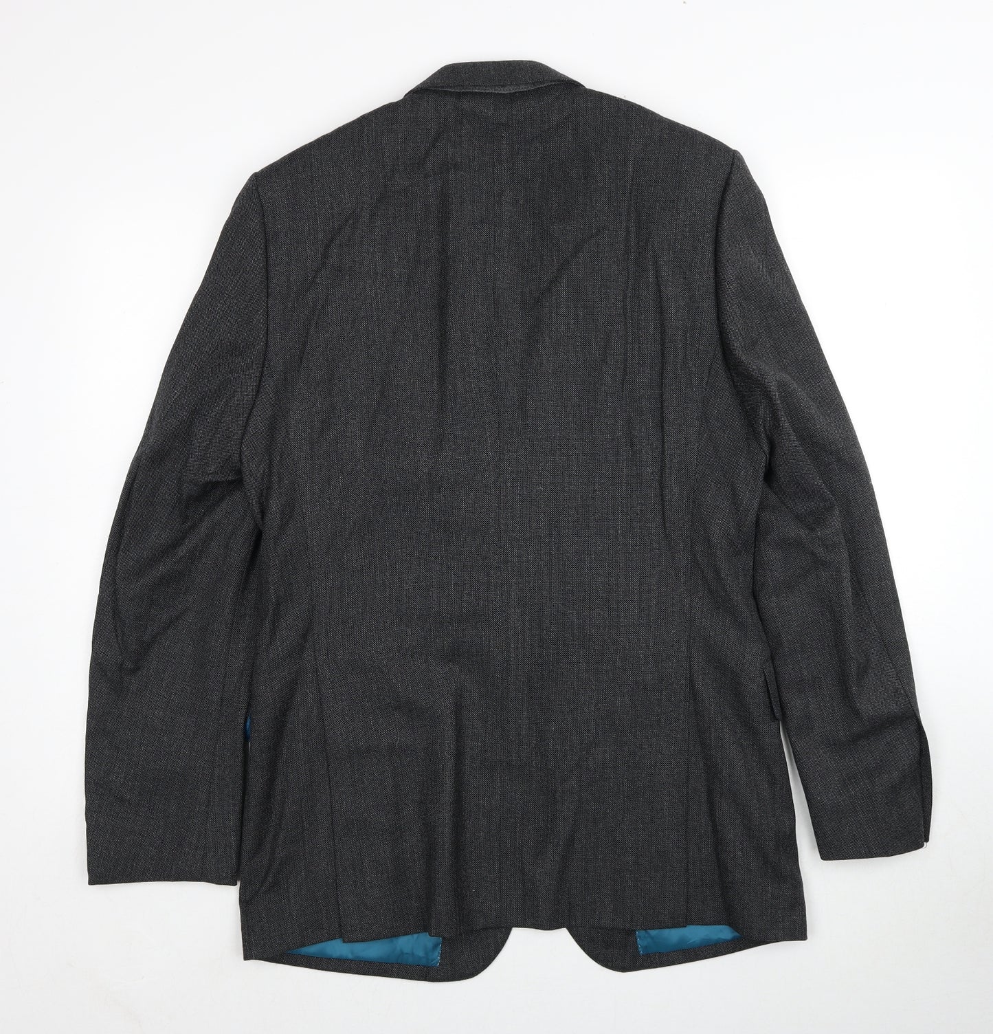 Marks and Spencer Mens Grey Wool Jacket Suit Jacket Size 40 Regular