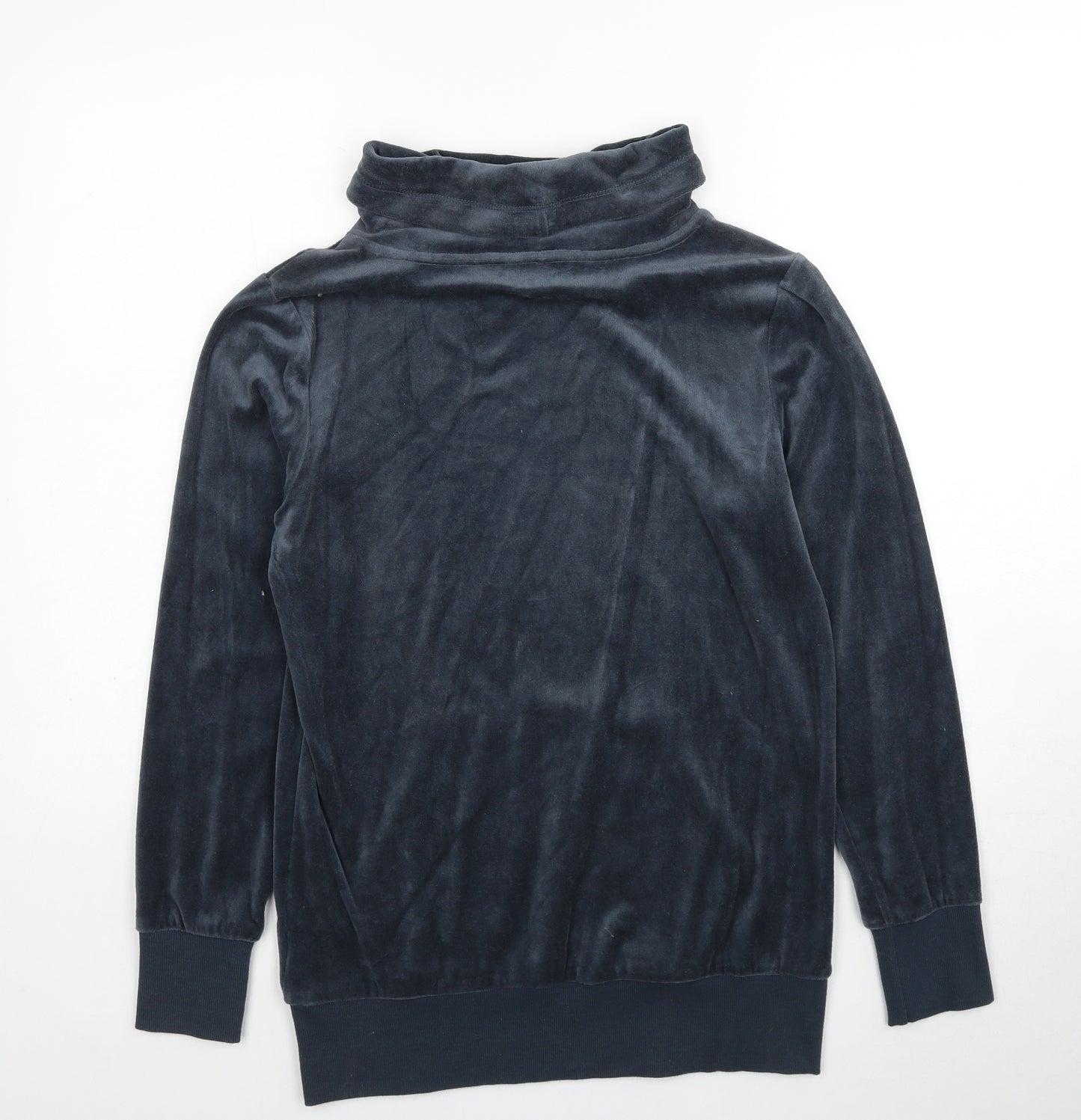 Souluxe Womens Blue Cotton Pullover Sweatshirt Size S Pullover