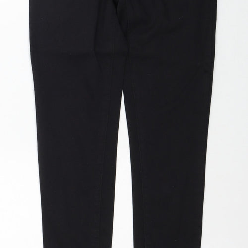 Denim & Co. Womens Black Cotton Skinny Jeans Size 8 Regular Zip