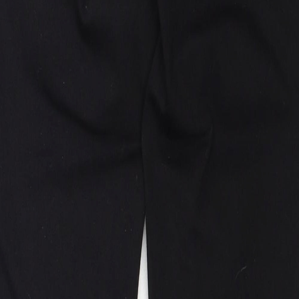 Denim & Co. Womens Black Cotton Skinny Jeans Size 8 Regular Zip