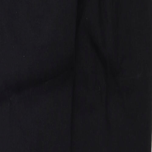 Denim & Co. Womens Black Cotton Skinny Jeans Size 12 Regular Zip