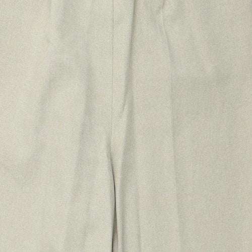 Bonmarché Womens Beige Polyester Trousers Size 16 Regular