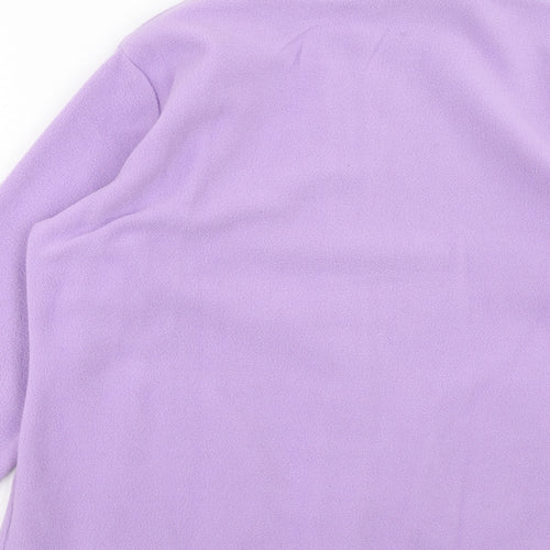 EWM Womens Purple Jacket Size M Zip