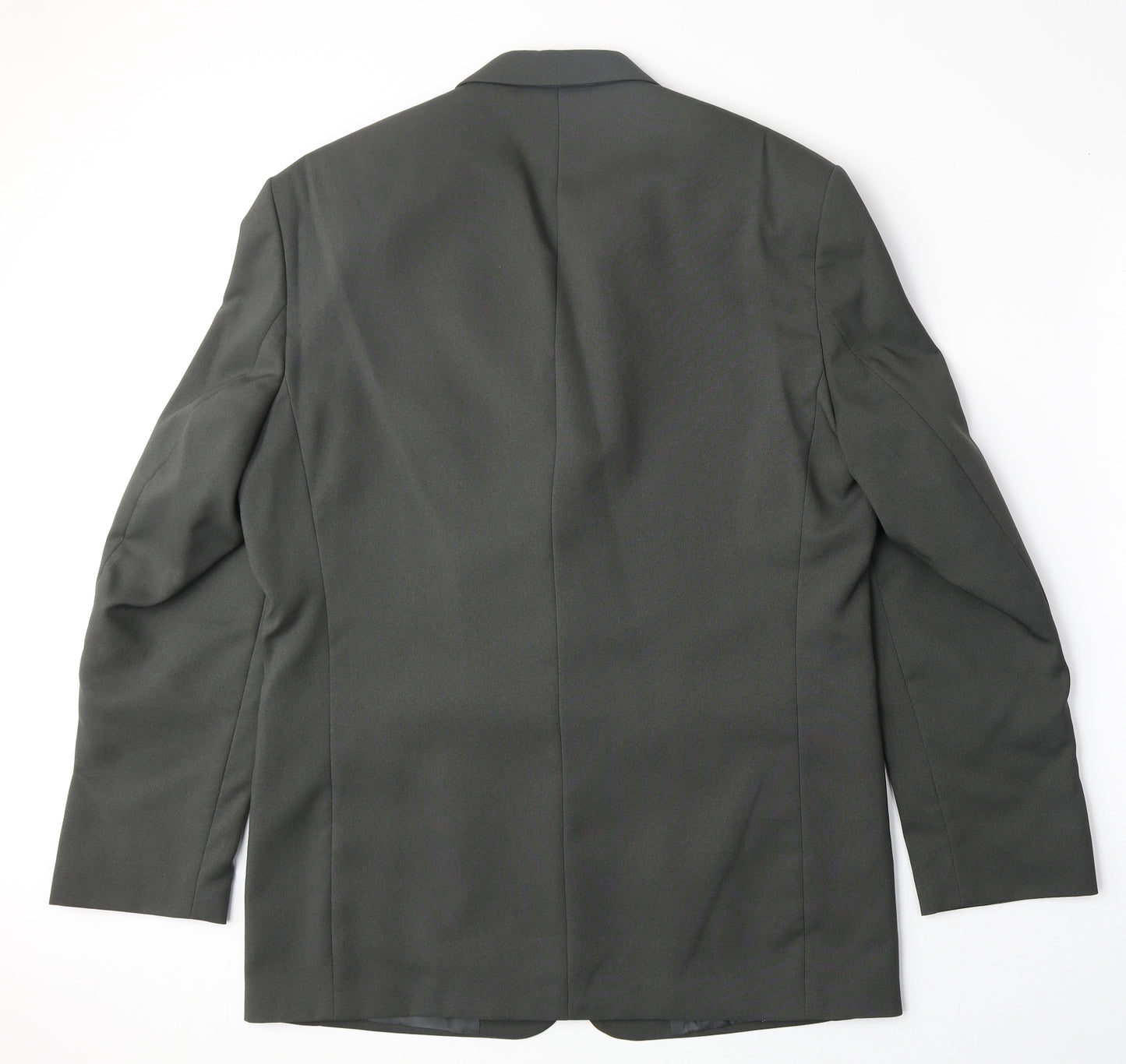 Premier Man Mens Grey Polyester Jacket Suit Jacket Size 40 Regular