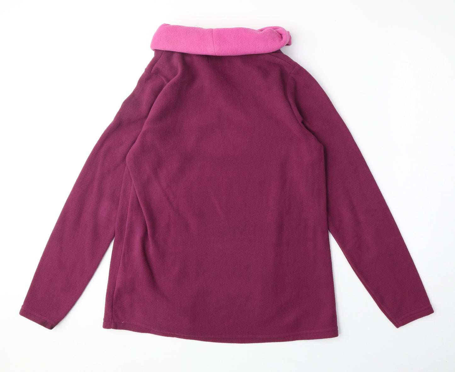 Bpc Womens Pink Polyester Pullover Sweatshirt Size S Pullover