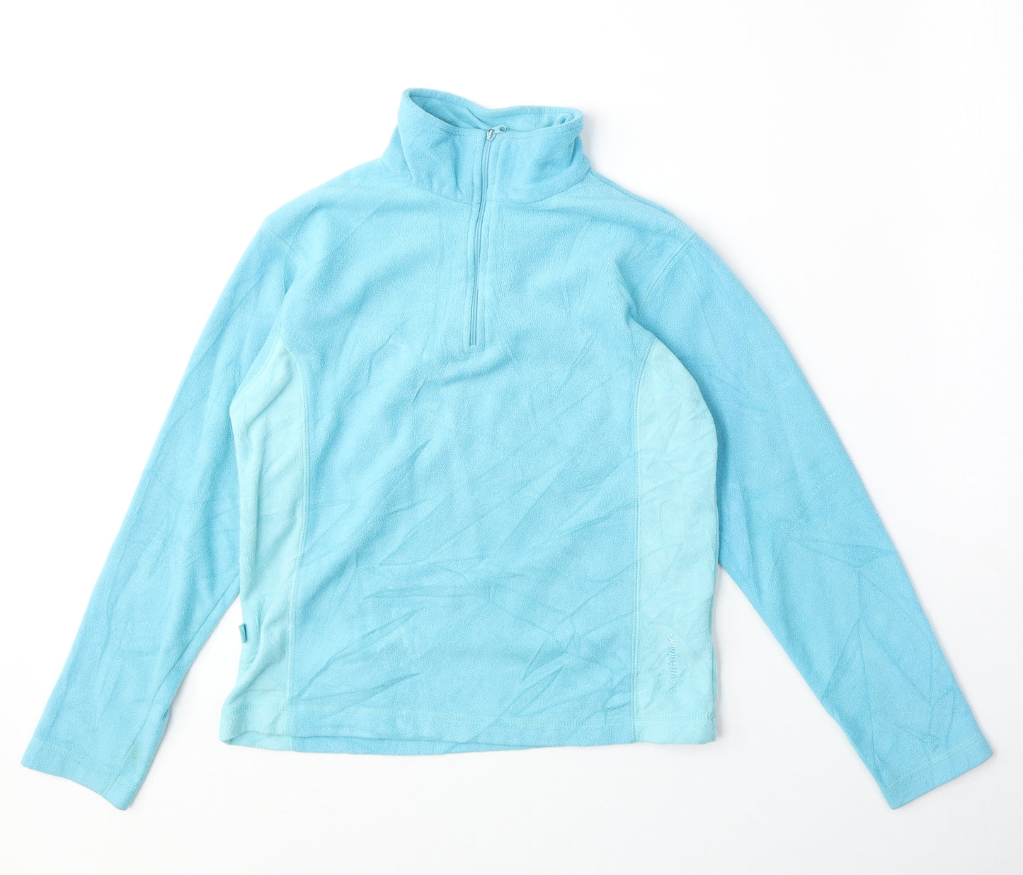 Mountain Life Boys Blue Polyester Pullover Sweatshirt Size 11-12 Years Zip