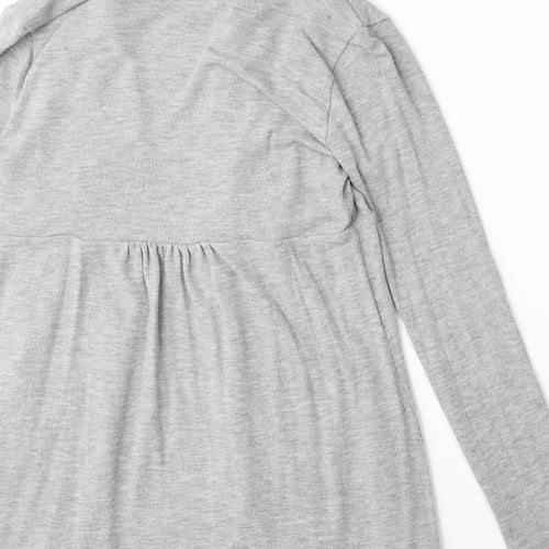 XXI Womens Grey V-Neck Polyester Cardigan Jumper Size S