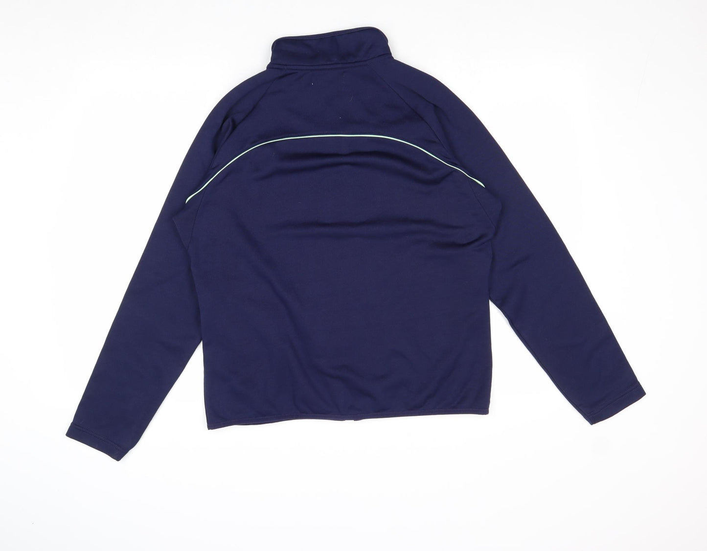Crane Sports Womens Blue Jacket Size 16 Zip
