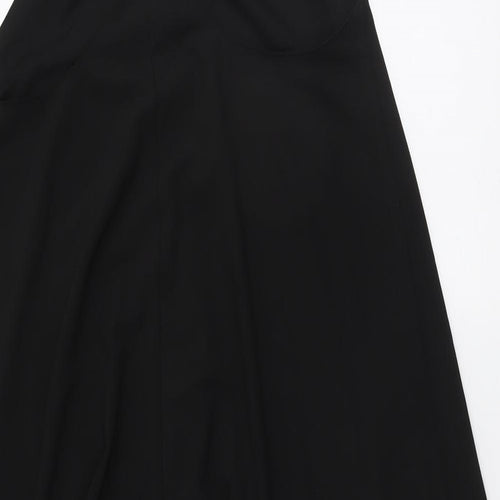 Glamorous Womens Black Polyester Trapeze & Swing Size 10 Round Neck Pullover