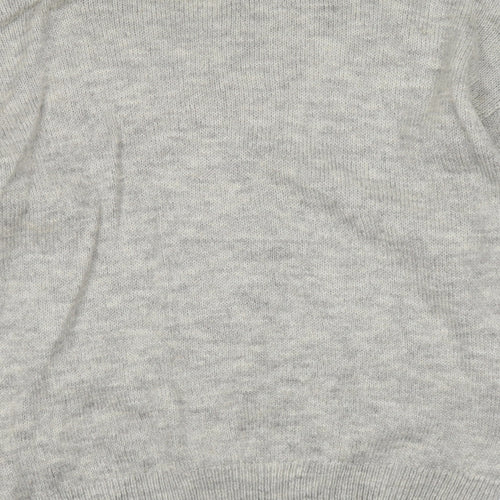 Roman Womens Green Round Neck Acrylic Pullover Jumper Size 12