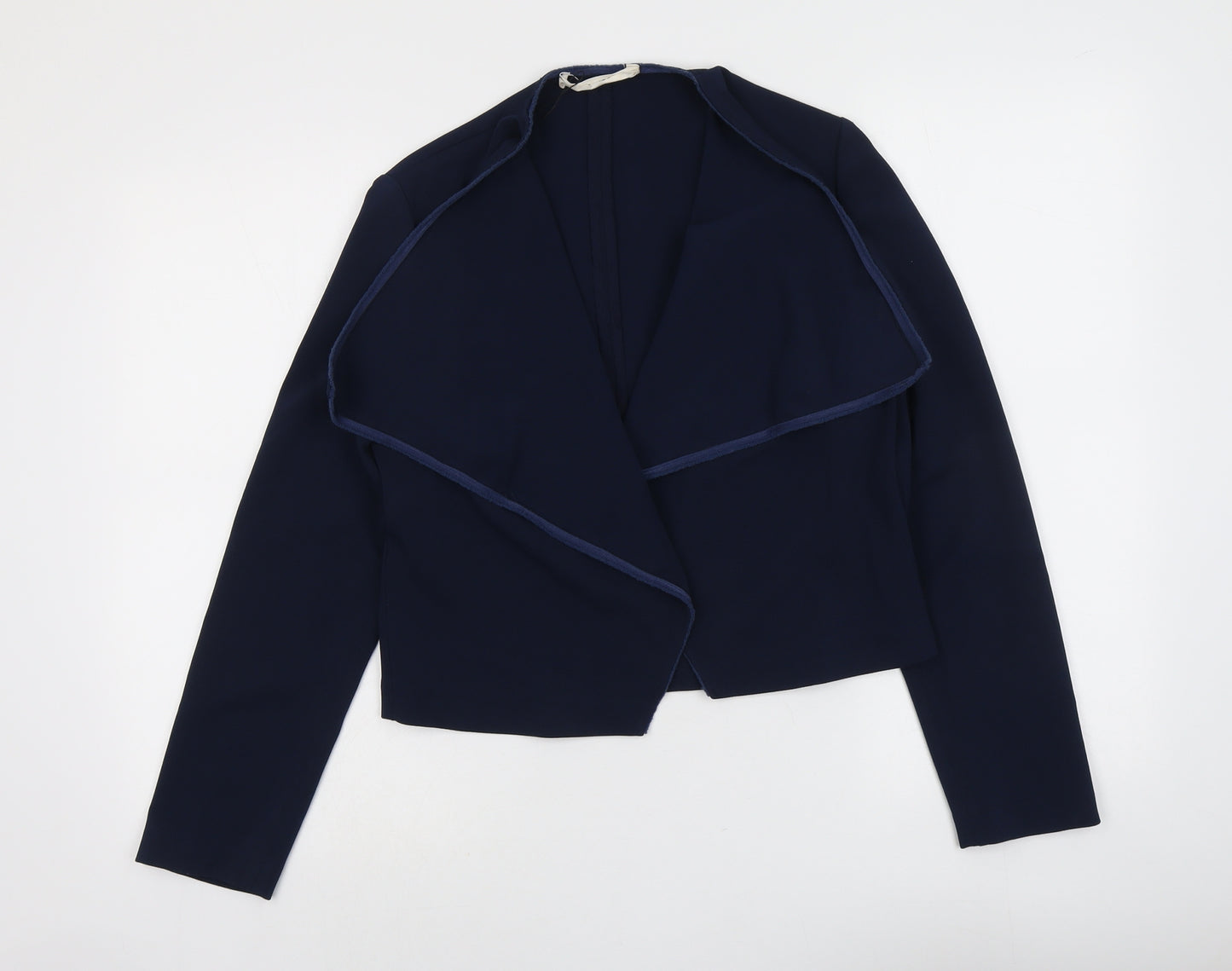 Mango Womens Black Jacket Blazer Size M Hook & Eye